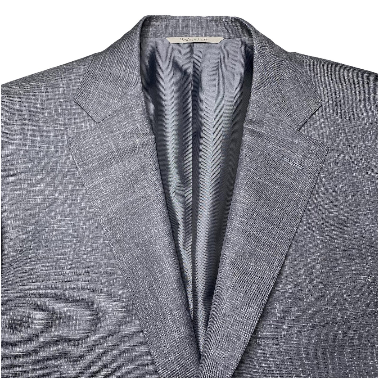 Canali 1934 Exclusive Blazer Sport Coat 40r 2b2v Wool Silk Gray Euc